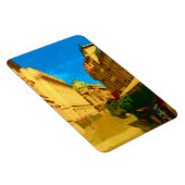 Bucharest Pallace Digital Painting Art Print Magnet (Rechte Seite)