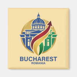 Bucharest Romania Eastern European Magnet