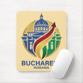 Bucharest Romania Eastern European Mousepad (Mit Mouse)