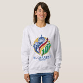 Bucharest Romania Eastern European Sweatshirt (Vorne ganz)