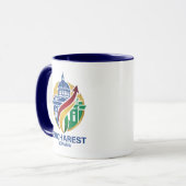 Bucharest Romania Eastern European Tasse (Vorderseite Links)