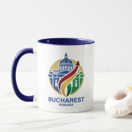 Bucharest Romania Eastern European Tasse