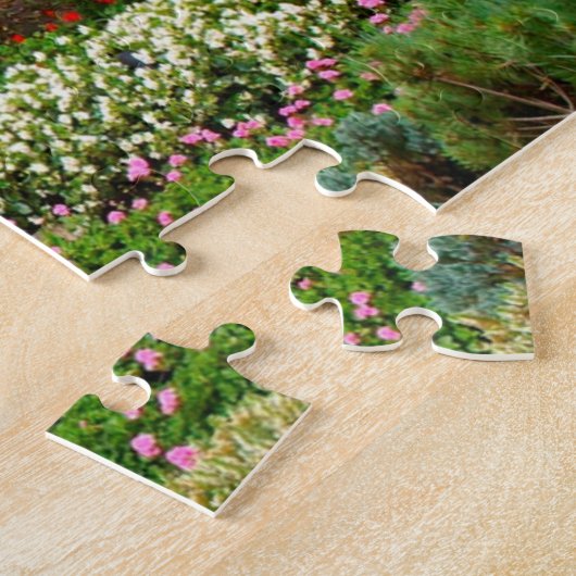 Buchart Gardens Vancouver. Puzzle (Seite)