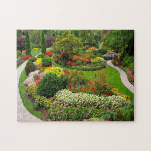 Buchart Gardens Vancouver. Puzzle