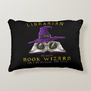 Buchassistent-Jobtitel lustige Bibliothekar-Sprich Dekokissen