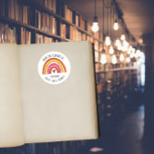 Buchaufkleber, Aufkleber für benutzerdefinierte Le