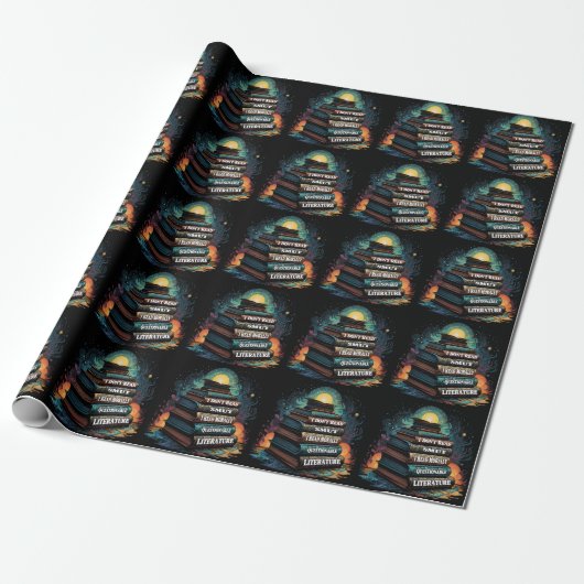 Buchauswahl Humor Geschenkpapier (Ungerollt)