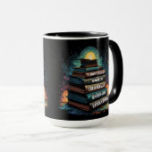 Buchauswahl Humor Tasse (VorderseiteRechts)