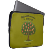 Buchbaum „Erntezeit“ Laptopschutzhülle (Vorne Rechts)