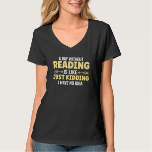 Buchbekleidung für Bücherwürmer Lesende Bibliothek T-Shirt