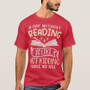 Buchbesatzung für Buchwürmer Lesebriller T-Shirt