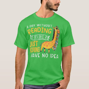 Buchbesatzung für Buchwürmer Lesebriller T-Shirt