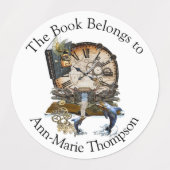 Buchbesitzer Etiketten (Design 1)