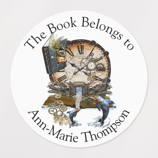 Buchbesitzer Etiketten (Design 1)