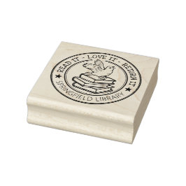 BUCHBESITZER SIEGEL RUBBER BRIEFMARKE GUMMISTEMPEL
