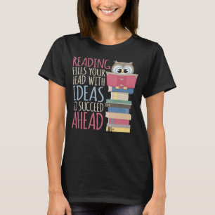 Buchbibliothek Nerd & Bibliothekslesebuch T-Shirt