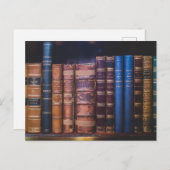 Buchbinderbücher für antike Werke Postkarte (Vorne/Hinten)