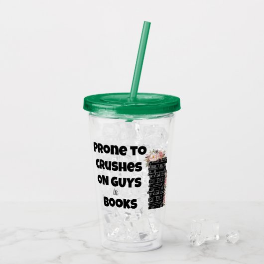 Buchbrecher - isolierter Cup Acryltrinkbecher (Rückseite Ice)