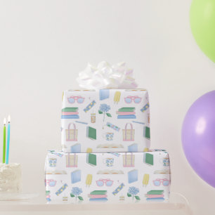 Buchclub an der Küste, Herausforderung Sommerlesen Geschenkpapier