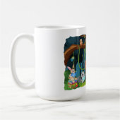Buchclub für Waldtiere Kaffeetasse (Links)