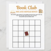 Buchclub-Mix-and-Mingle-Bingo (Rückseite)