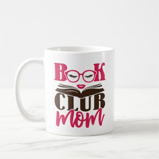 Buchclub-Mutter Kaffeetasse (Links)