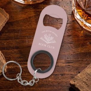 Buchclub Name Personalisiertes Geschenk Mini Flaschenöffner