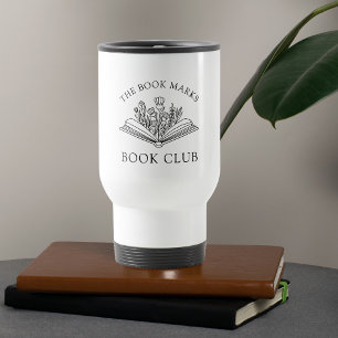 Buchclub Name Personalisiertes Geschenk zur Erinne Reisebecher