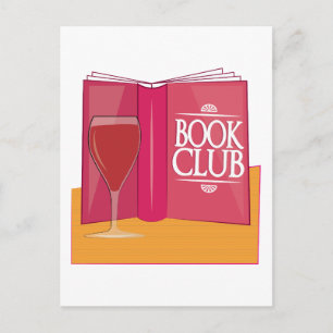 Buchclub Postkarte