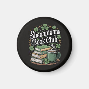 Buchclub St. Patricks Day Magnet