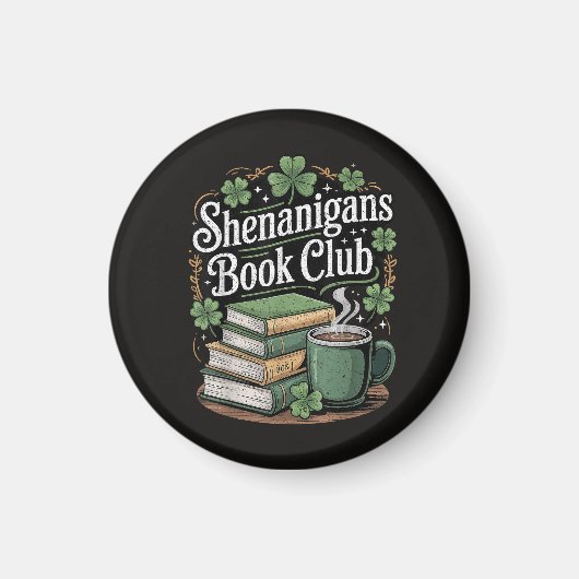 Buchclub St. Patricks Day Magnet (Vorne)