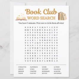 Buchclub-Wortsuchspiel
