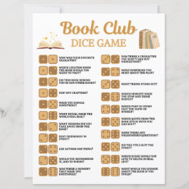 Buchclub-Würfelspiel