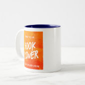 Buchcover Autor Werbebuch Einführung Blue Zweifarbige Tasse (Vorderseite Links)