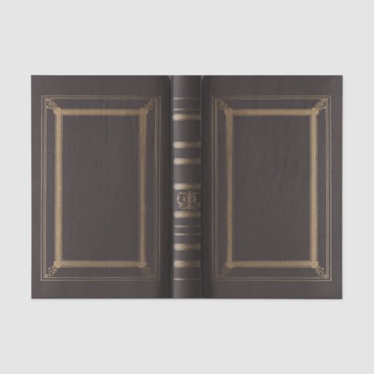 Buchcover Seidenpapier (Vorderseite)