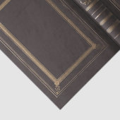 Buchcover Seidenpapier (Ausschnitt)