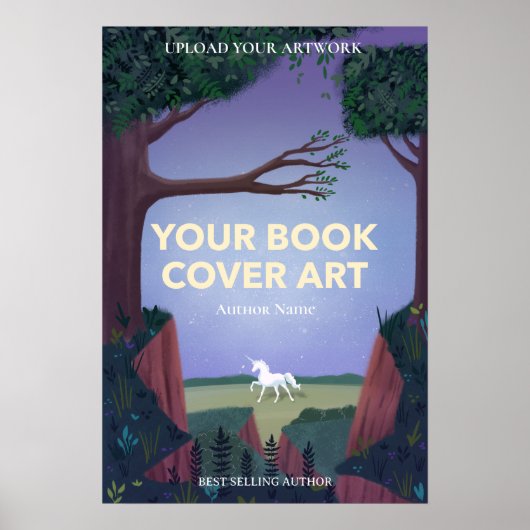 Buchdeckerkunst | Autor-Buch-Startaktion Poster (Vorne)