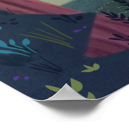 Buchdeckerkunst | Autor-Buch-Startaktion Poster (Ecke)