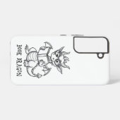 Buchdrache Samsung Galaxy Hülle (Rückseite (Horizontal))