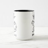 Buchdrache Tasse (Zentrum)
