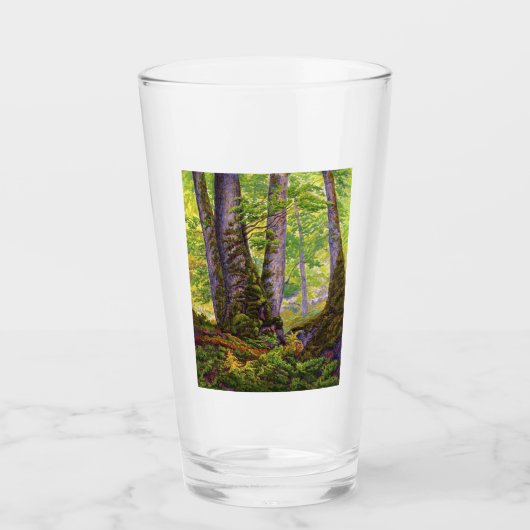Buche Bäume im Wald (Wald) (Paul Ranson) Glas (Vorderseite)