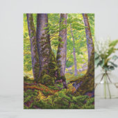 Buche Bäume im Wald (Wald) (Paul Ranson) Karte (Stehend Vorderseite)