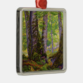 Buche Bäume im Wald (Wald) (Paul Ranson) Ornament Aus Metall (Rechts)