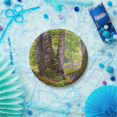 Buche Bäume im Wald (Wald) (Paul Ranson) Pappteller (Party)