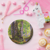 Buche Bäume im Wald (Wald) (Paul Ranson) Pappteller (Party)