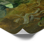 Buche Bäume in Frederiksdal bei Kopenhagen Poster (Ecke)