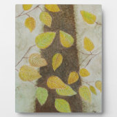 Buche-Blätter Fotoplatte (Vorderseite)