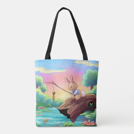 Buche Bunny Tote Bag Tasche (Rückseite)