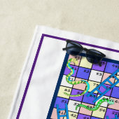 Buche Handtuch - Spaß im Sand - Gartenspiele (Beispiel)