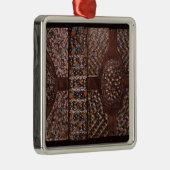 Bucheinband Silbernes Ornament (Rechts)